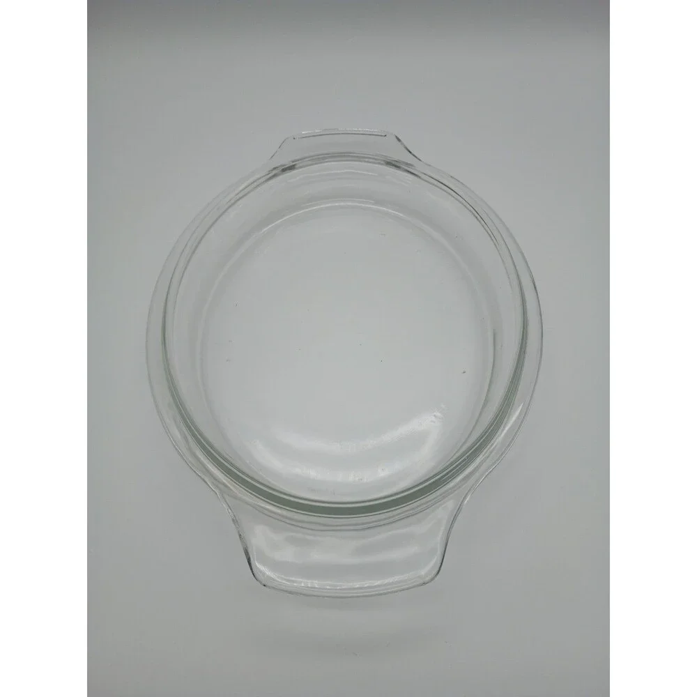 Oval Glass Replacement Lid Handles Casserole Domed 11.25